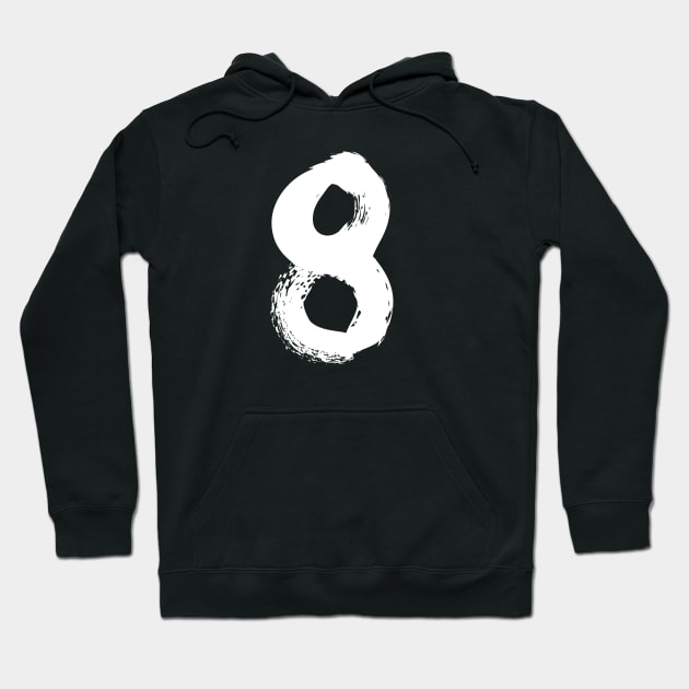 Number 8 Hoodie by Erena Samohai